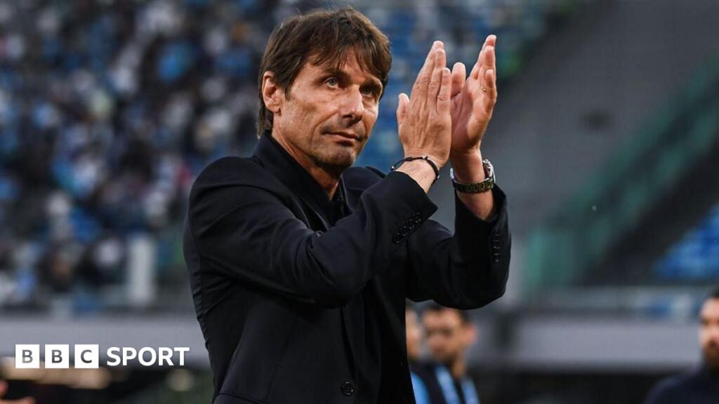 Antonio Conte says he will leave Napoli a year after winning Serie A