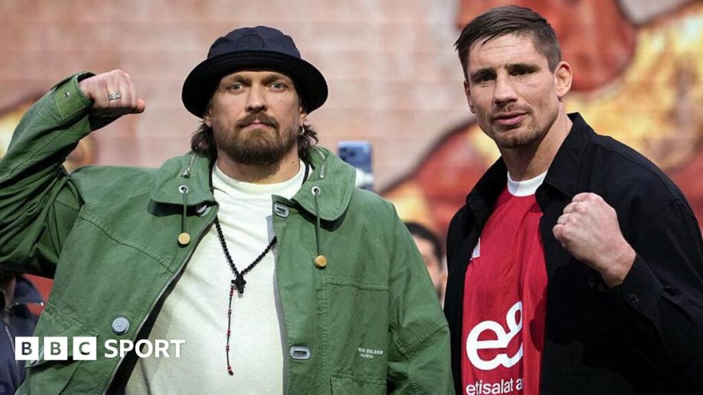 Usyk vs Verhoeven: Date, UK time, ringwalk, radio, undercard & records
