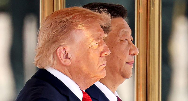 Trump claims triumph in Beijing, while Xi Jinping smiles