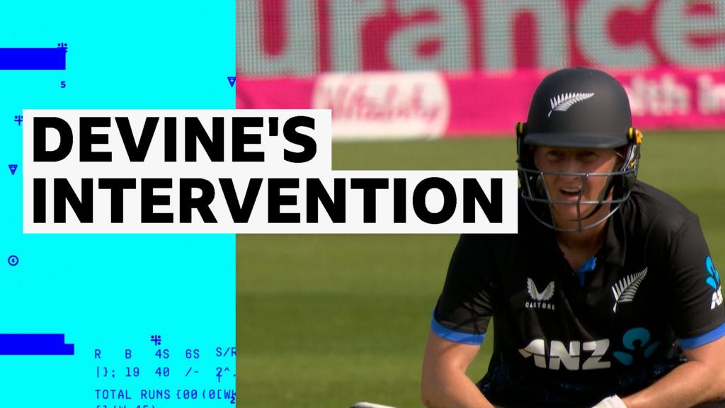 Devine leads NZ fight back with stunnings innings against England