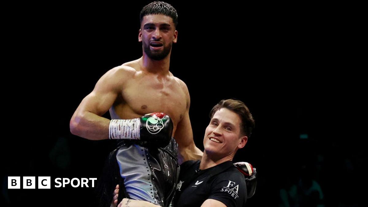 Azim vs Claggett: Trainer Shane McGuigan says Briton most talented fighter he has trained