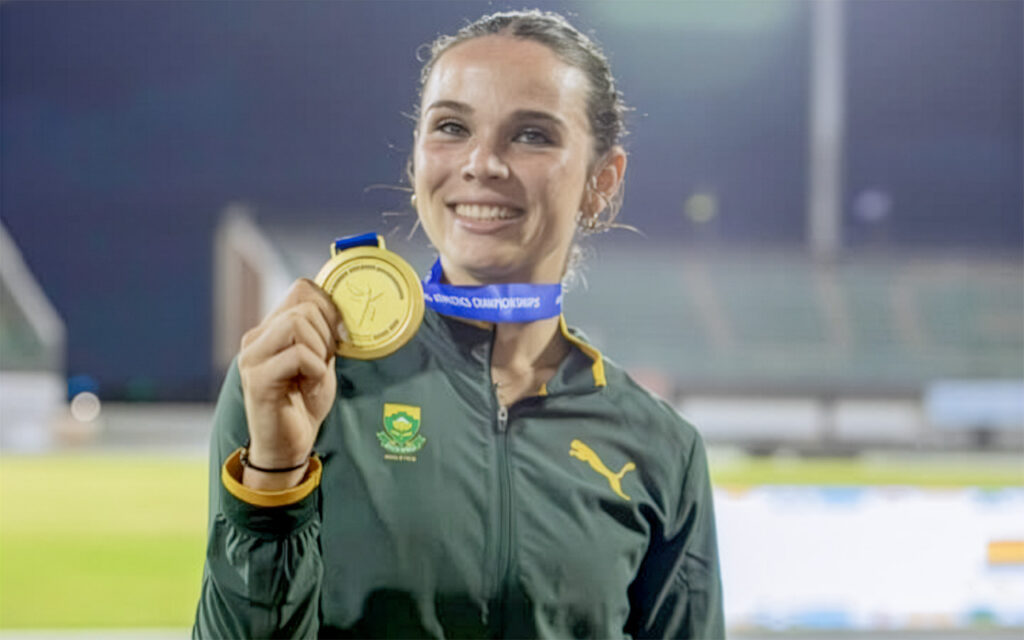 Ansume de Beer and Kristi Snyman Strike Gold for South Africa in Accra