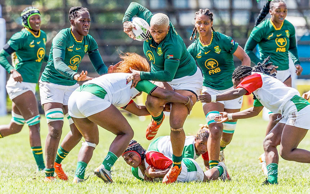 Jakkie Cilliers Stars As Bok Women Crush Madagascar 64-5 in Title Defence Opener