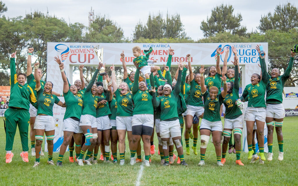 Anathi Qolo Lifts Continental Crown As Springbok Women Edge Kenya 35-20 in Nairobi Decider