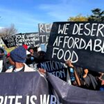 Empty plates in a food-rich nation