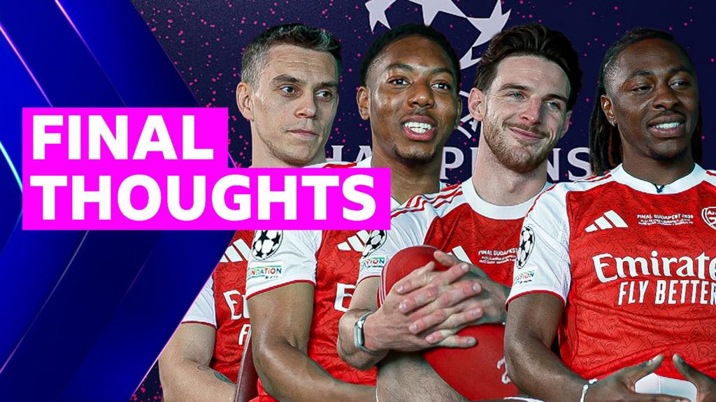 ‘It’s been written’ – Arsenal players look ahead to Champions League final