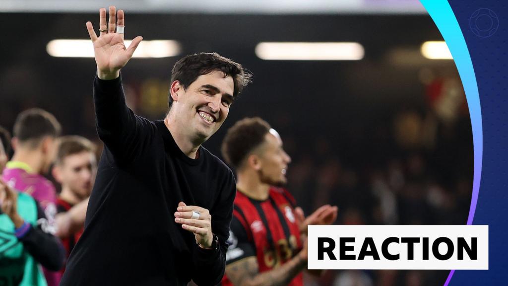 Premier League reaction: Andoni Iraola post-match interview after Bournemouth 1-1 Manchester City