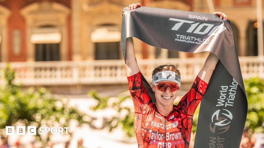 Great Britain’s Georgia Taylor-Brown wins Spain T100 Triathlon