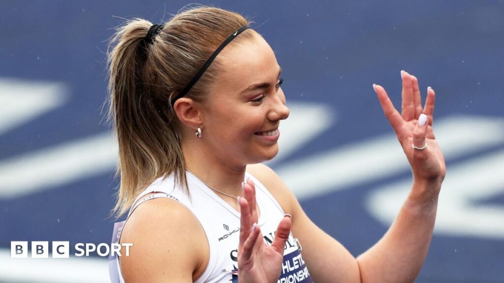 Hannah Brier: Wales’ fastest woman adds longstanding 200m record to 100m best