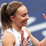 Hannah Brier: Wales’ fastest woman adds longstanding 200m record to 100m best