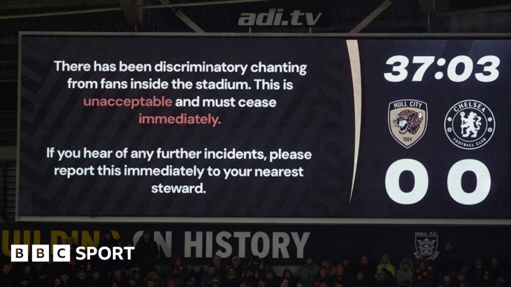 Hull City: Football Association charges club over Chelsea discriminatory chants