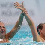 Artistic Swimming World Cup: GB’s Isabelle Thorpe and Ranjuo Tomblin win golds