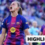 Barcelona thrash Lyon to win Champions League