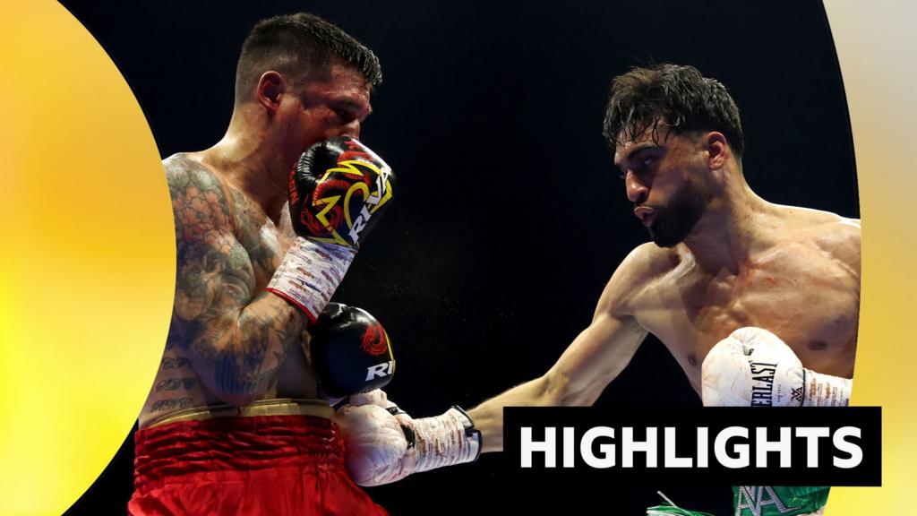 Boxing highlights: Adam Azim v Steve Claggett