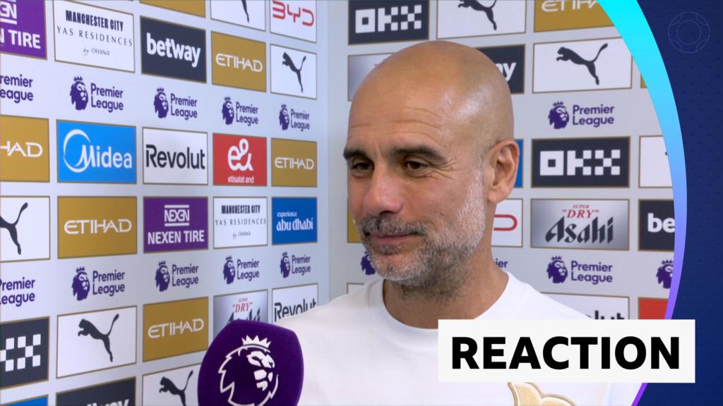 I’m leaving with an incredible sense of peace – Guardiola