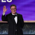 ‘Fired and festive’: ‘Late Show’ host Stephen Colbert bows out