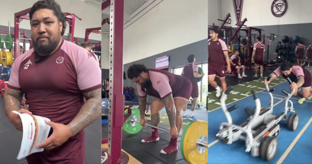 Watch: Big Ben’s gym workout