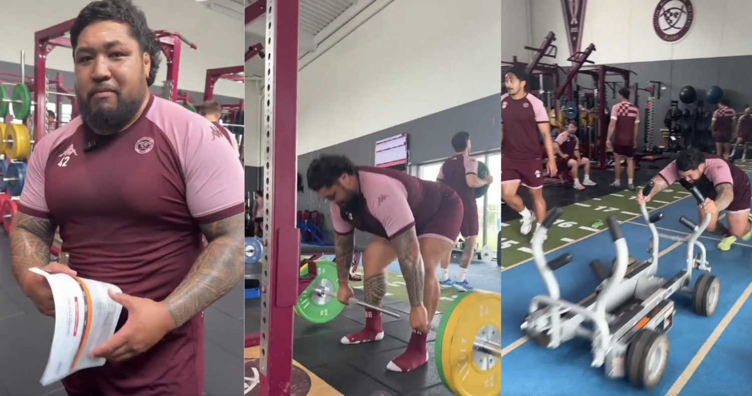 Watch: Big Ben’s gym workout