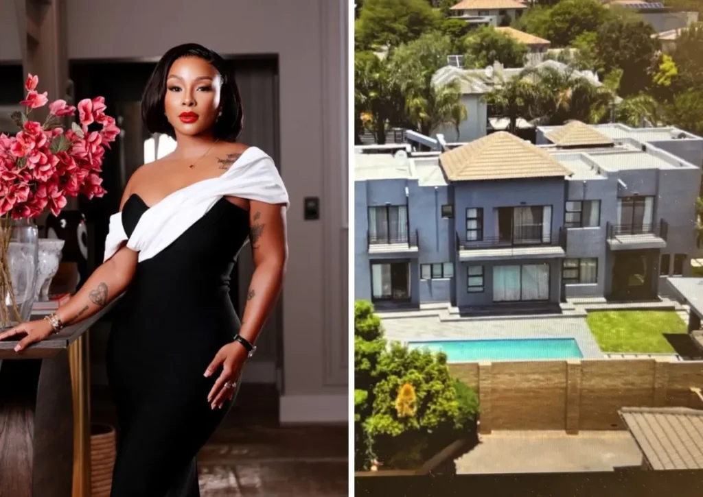 Boity’s mansion stars on Top Billing, despite home loan saga