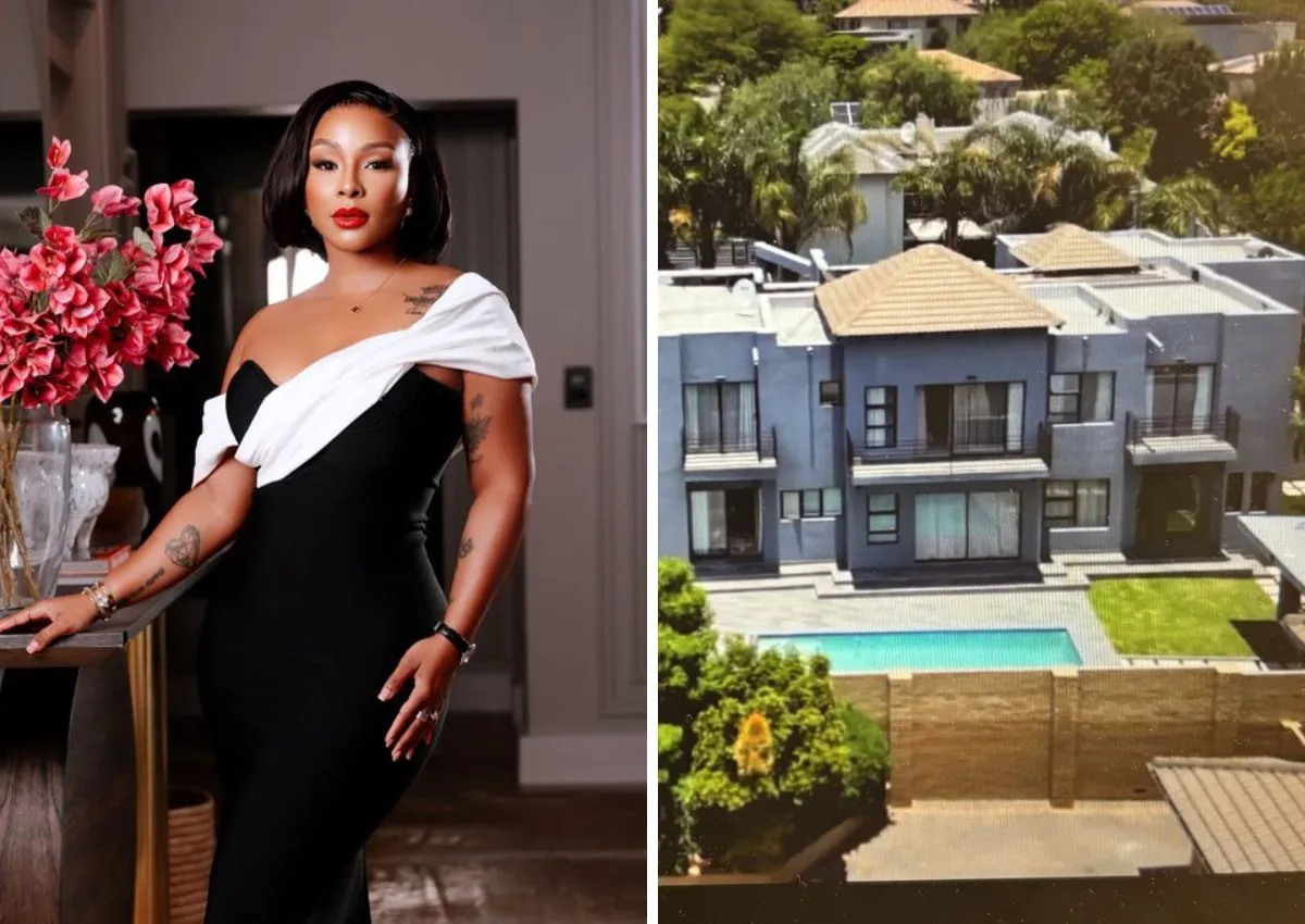 Boity’s mansion stars on Top Billing, despite home loan saga