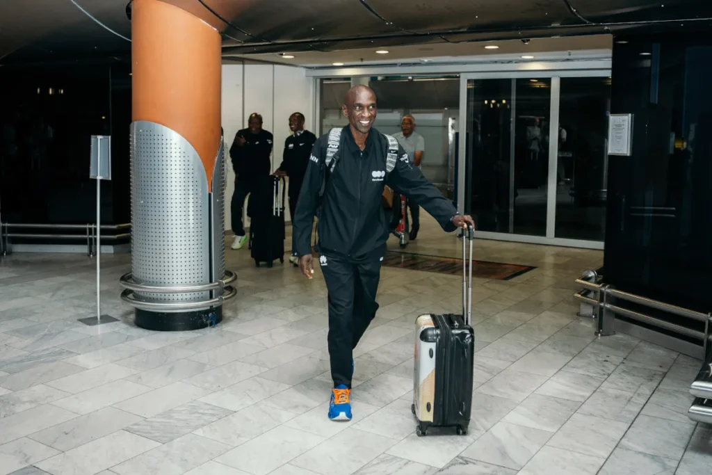 Eliud Kipchoge arrives in Mother City for Cape Town Marathon