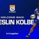 Stormers confirm Kolbe’s homecoming: ‘It is a big moment’