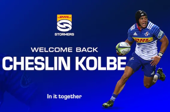 Stormers confirm Kolbe’s homecoming: ‘It is a big moment’