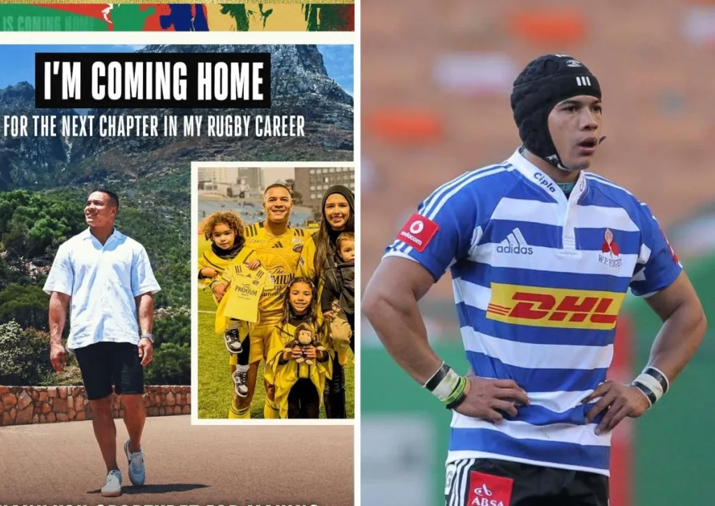 Cheslin Kolbe to return to South Africa