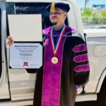 Chris Brown receives honorary PhD in visual & performing arts