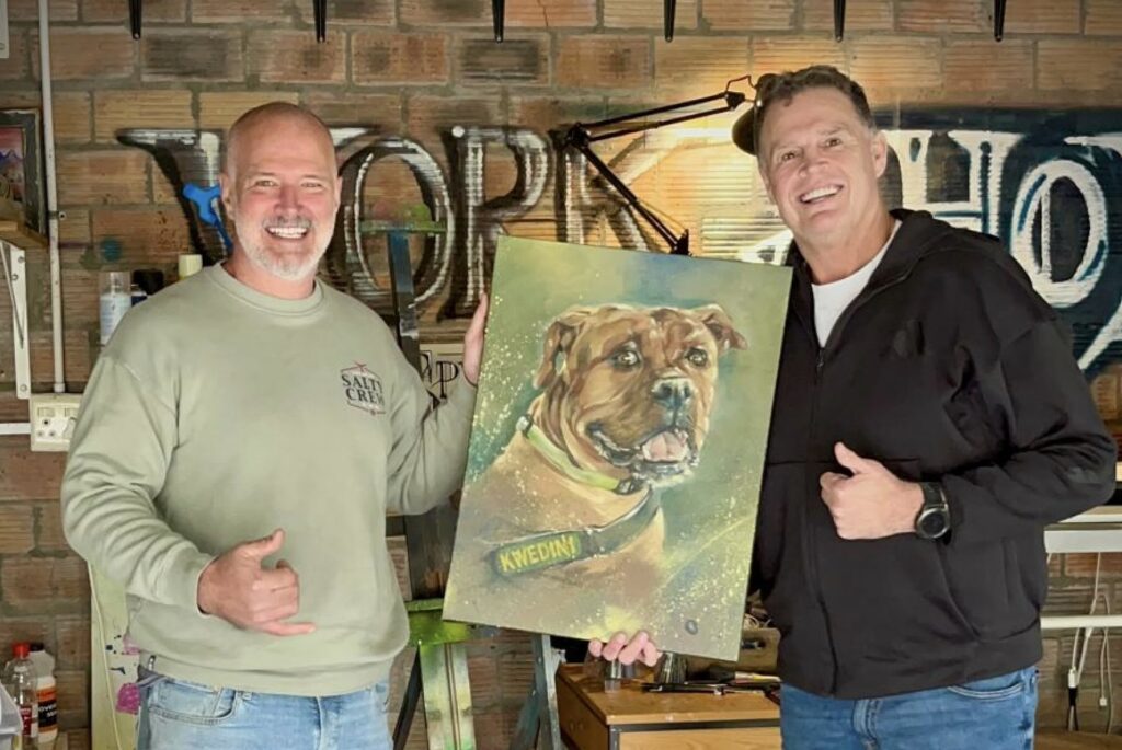 Rassie picks up special paw-trait