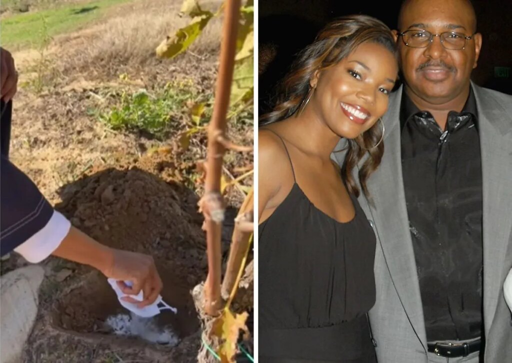 Gabrielle Union sparks backlash after burying dad’s ashes in SA