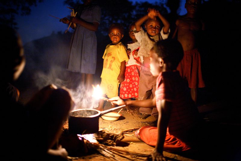 African children bear the brunt of a crisis they did not create