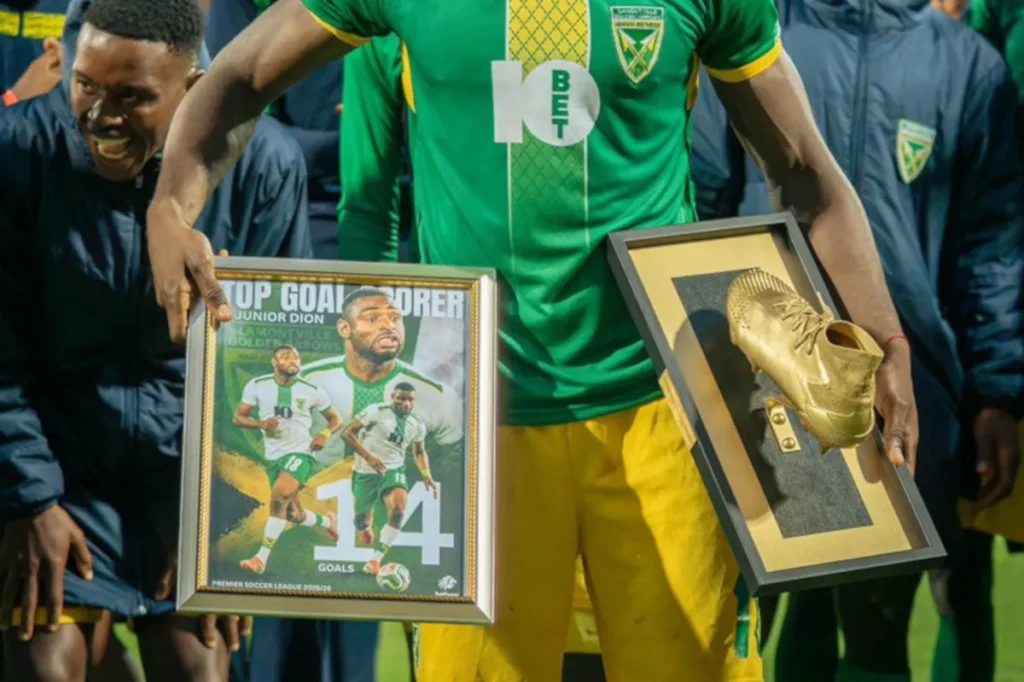 Junior Dion claims Betway Premiership 2025/26 Golden Boot honours