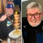 Leon Schuster appears in good health after 75th birthday