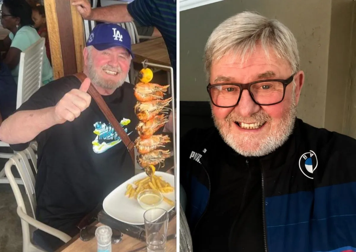 Leon Schuster appears in good health after 75th birthday