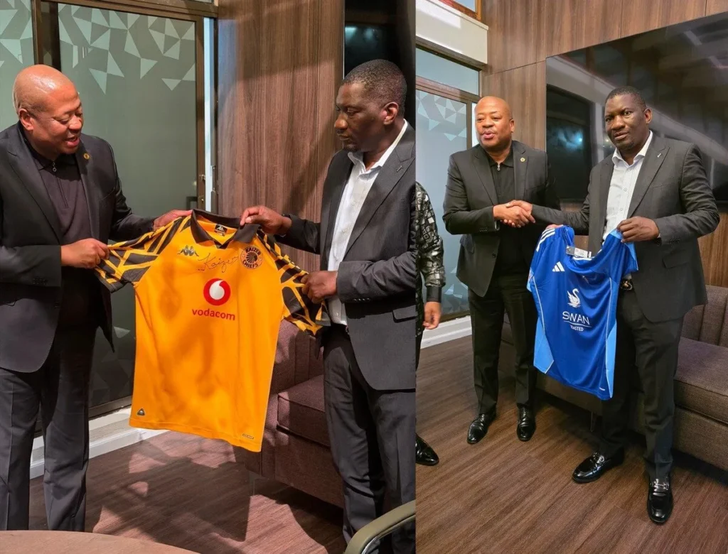 Kaizer Chiefs football manager Motaung spotted in Zimbabwe
