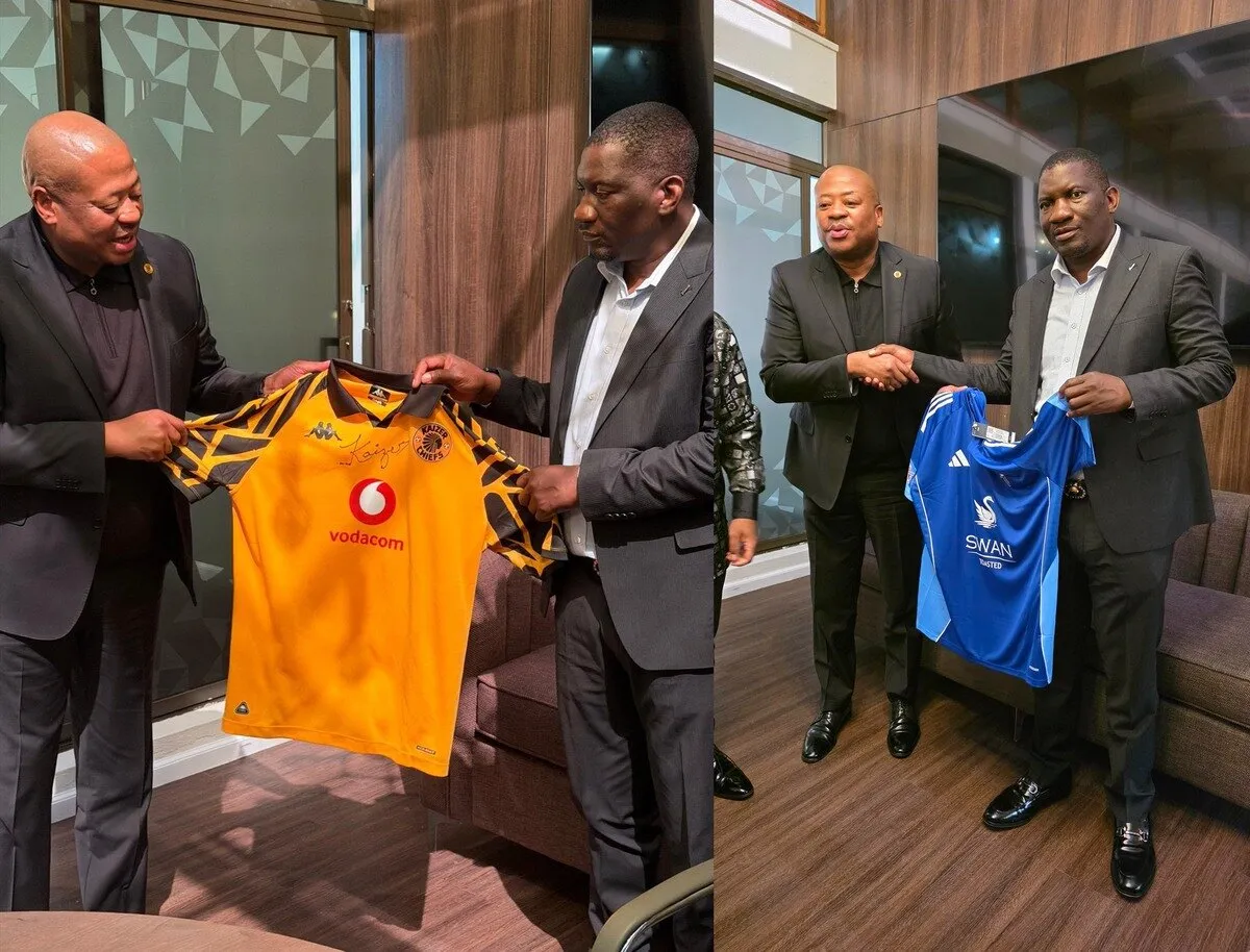 Kaizer Chiefs football manager Motaung spotted in Zimbabwe