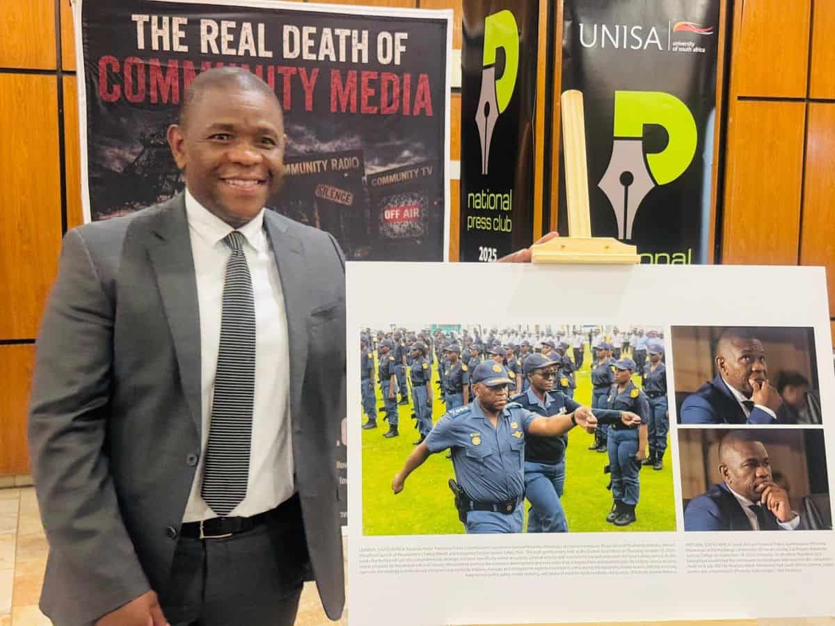 ‘This award must never be misunderstood,’ says 2025 Newsmaker of the Year Mkhwanazi