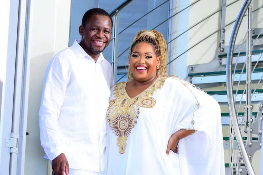 Ntokozo Mbambo and husband celebrate 18 years of marriage