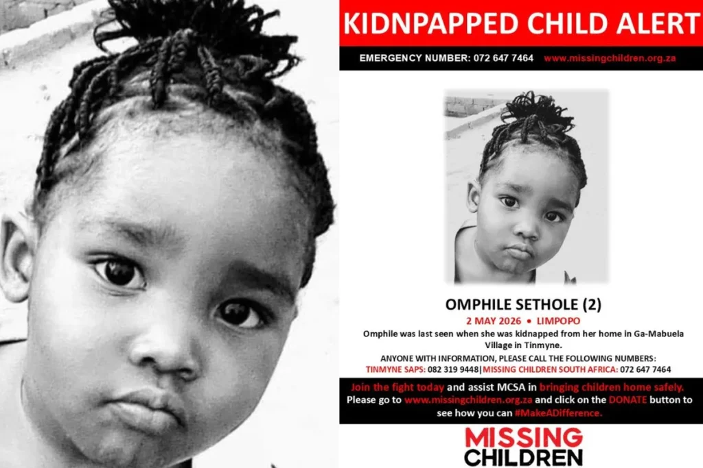 Omphile Sethole disappearance: Grandparents in court