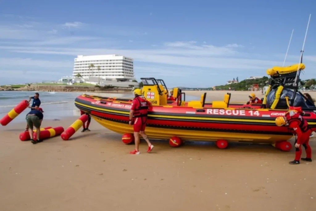 Woman and dogs rescued at Robberg Beach in Plettenberg Bay