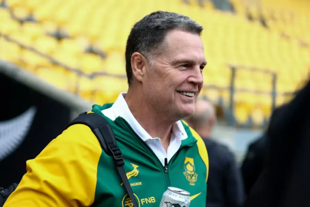 Cyril Ramaphosa bestows National Order on Rassie Erasmus