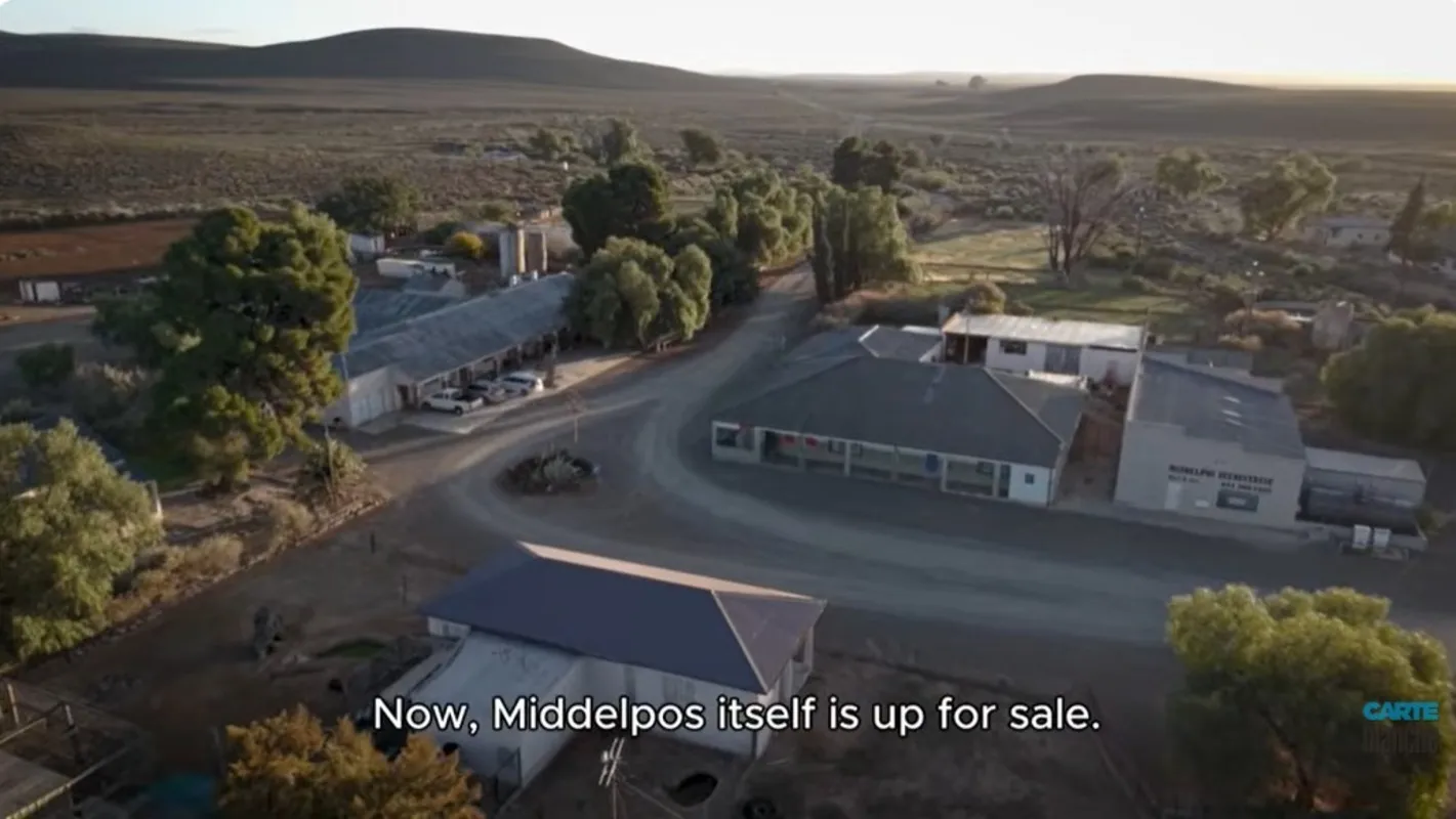 Carte Blanche coming up: Town for sale