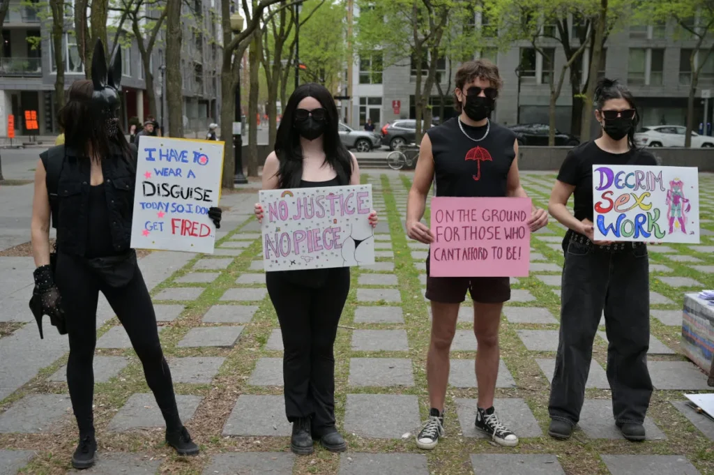 Montreal sex workers strike during Canadian Grand Prix