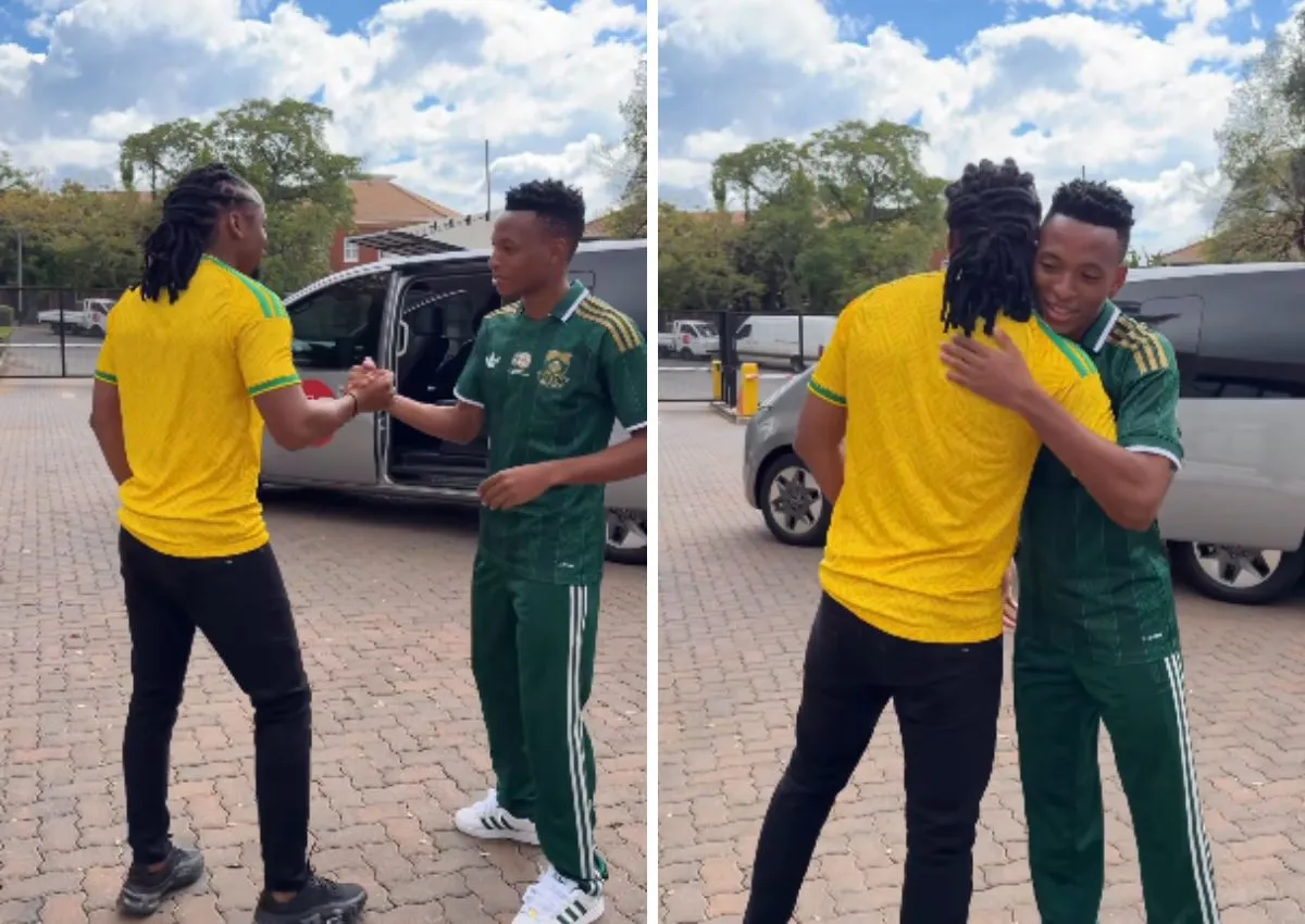 2010 World Cup star passes baton to Bafana player