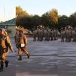 Viral video of SANDF soldiers marching through Oudtshoorn