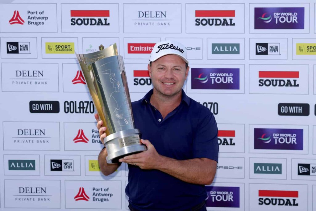 SA’s Richard Sterne wins in Belgium for first DP World Tour title in 13 years