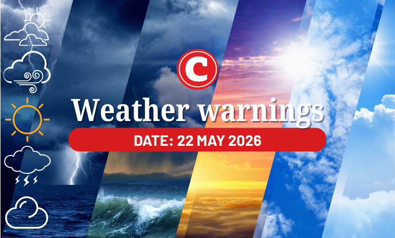 Weather alert: A cloudy and wet Friday across SA