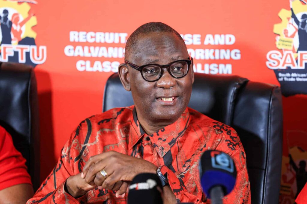 ‘We will not sit at same table’: Saftu snubs SACP conference, attacks ANC alliance politics