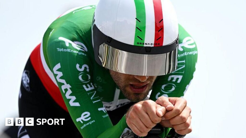 Giro d’Italia 2026: Filippo Ganna wins time trial, Jonas Vingegaard fails to take pink